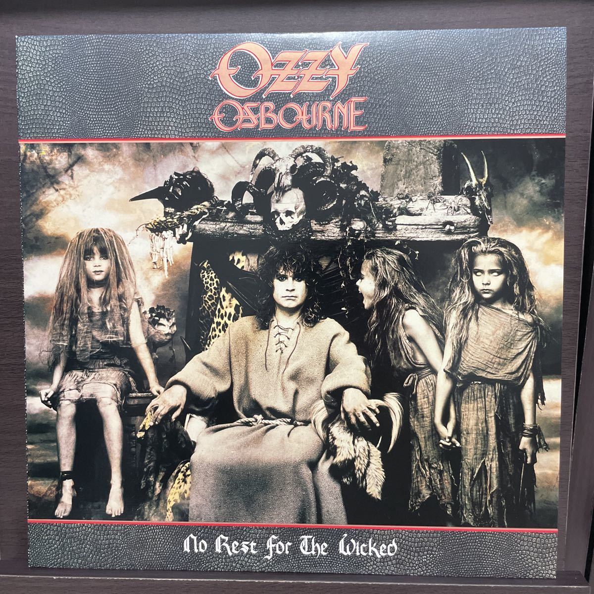 美品稀少国内LP!! OZZY OSBOURNE オジーオズボーン NO REST FOR THE 