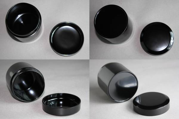 0870 峰春造 真塗 茶桶茶器(共木箱) 茶器 棗 漆芸 茶道具(棗)｜売買 