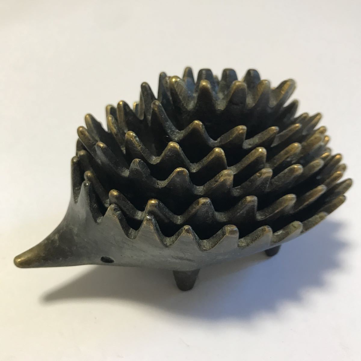 ウォルターボッセ ビンテージ ハリネズミ 真鍮製灰皿 Walter Bosse