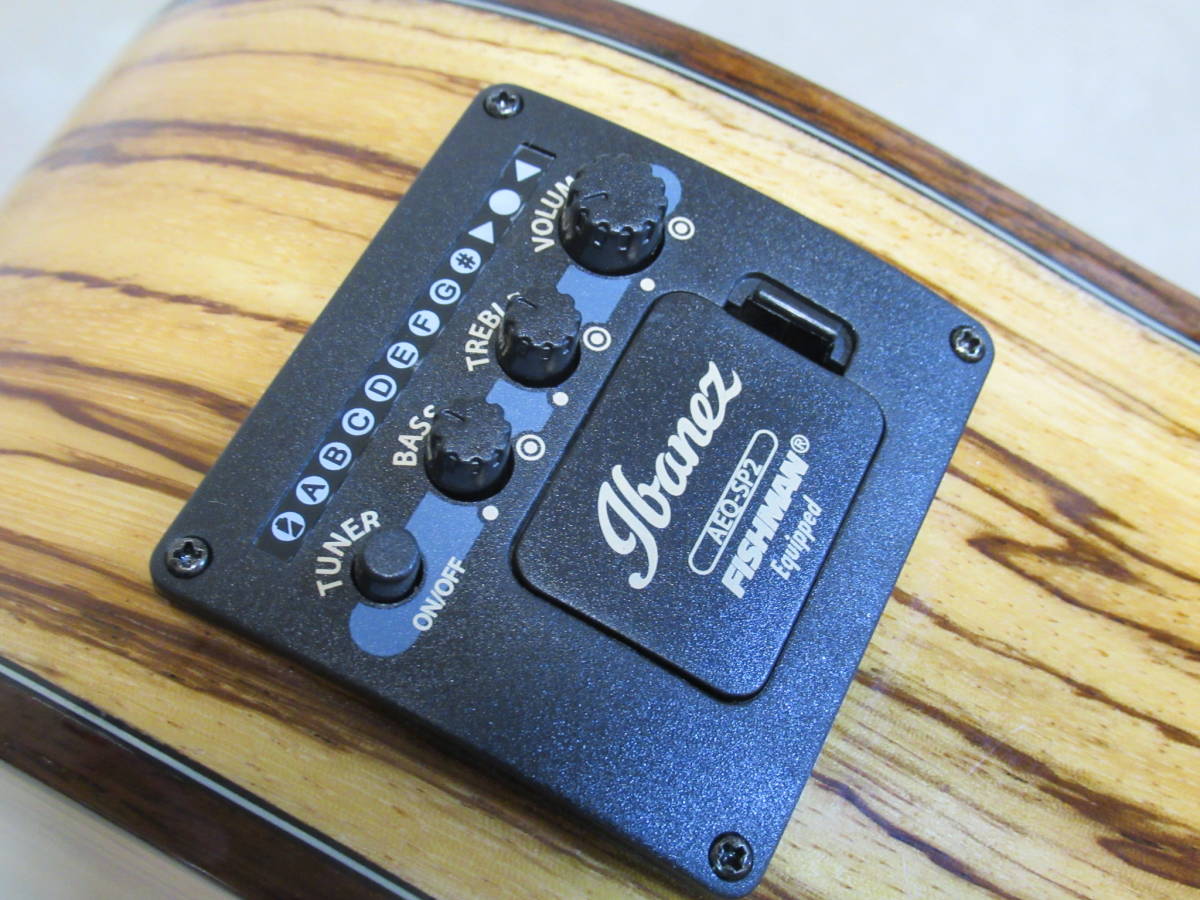 Ibanez エレアコ AEW23ZW 個性的なエレアコをお探しの方いかが