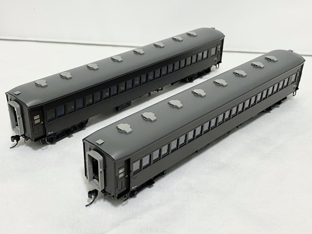 天賞堂 HOゲージ スハフ32 丸屋根車 57004 2両セット 天賞堂 57004