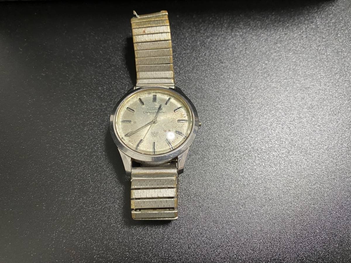 ジャンク CITIZEN H005 3002-Y Chrono Master クロノマスター シチズン 