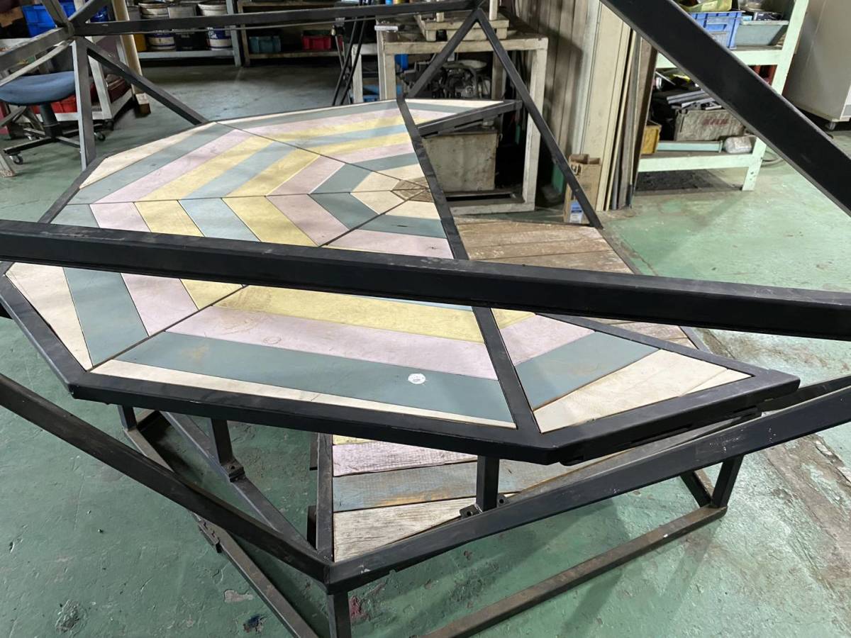 お引取りの方限定 送料高価な為 鉄骨 イルミネーション枠 インテリア  