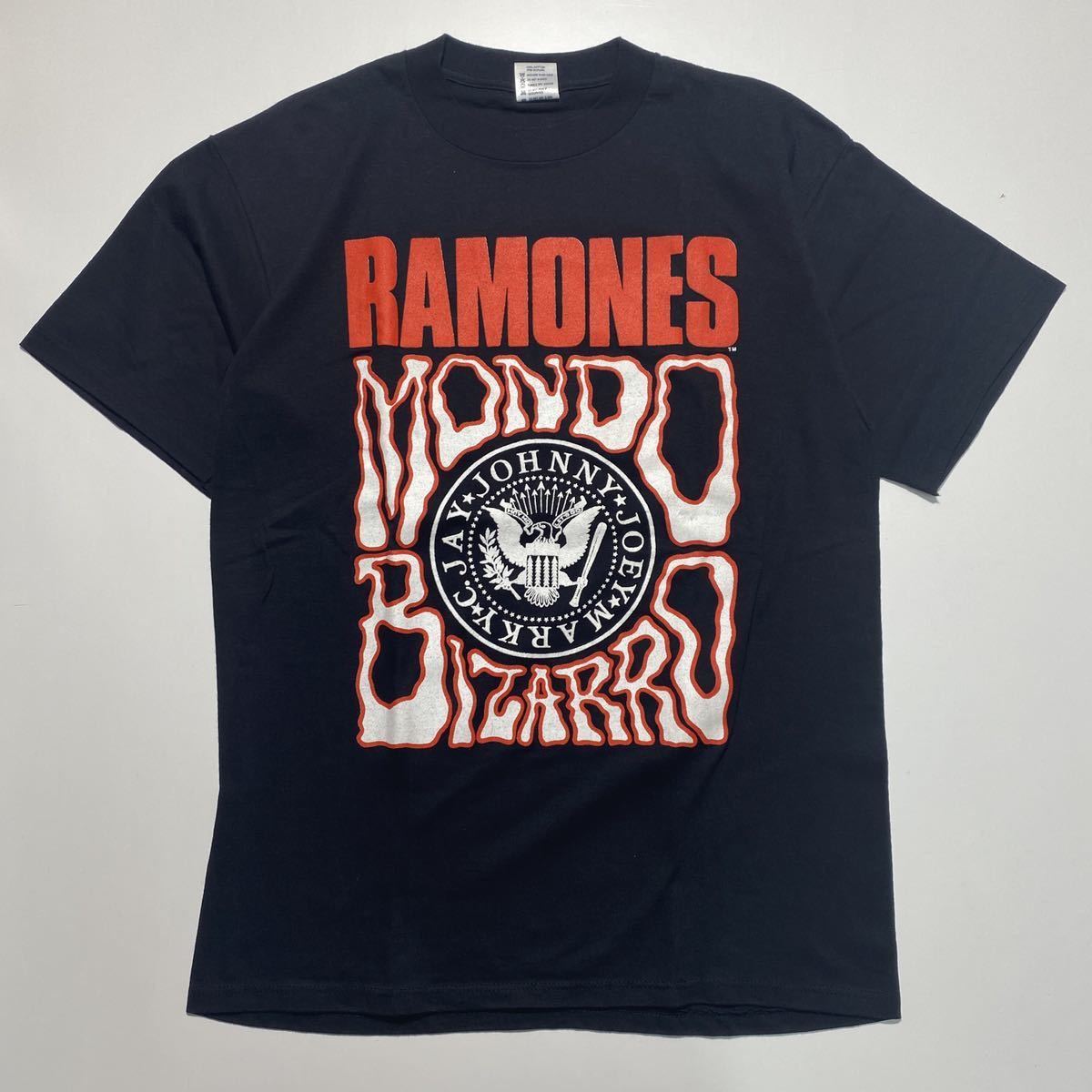 2026，HOT L 1990s Ramones Mondo Bizarro Japan Tour Tee 1990年代 1993年 ラモーンズ ジャパン ツアー Tシャツ バンドT G1179(Tシャツ)｜売買されたオークション情報、yahooの商品情報をアーカイブ公開 - オークファン Tシャツ