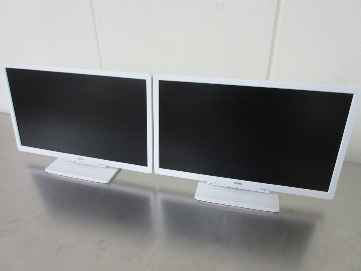 Fujitsu 富士通 20型ワイド液晶モニター VL-200SSWR/2台（B-31） VL