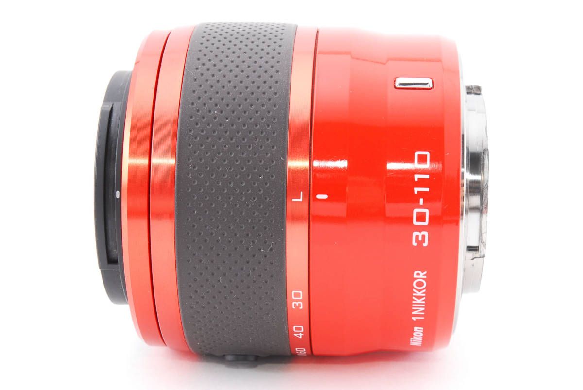 ☆希少なオレンジカラー☆ニコン Nikon 1 NIKKOR 30-110mm F/3.8-5.6 VR