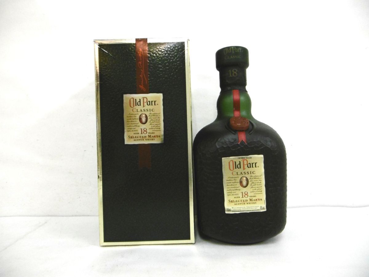 18年 未開栓 750ml – 高級酒 スコッチ 古酒 未開栓 Old Parr CLASSIC