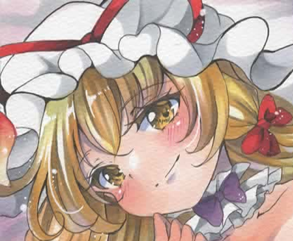 同人手描きイラスト 八雲紫 東方Project ＊東方Project＊八雲紫