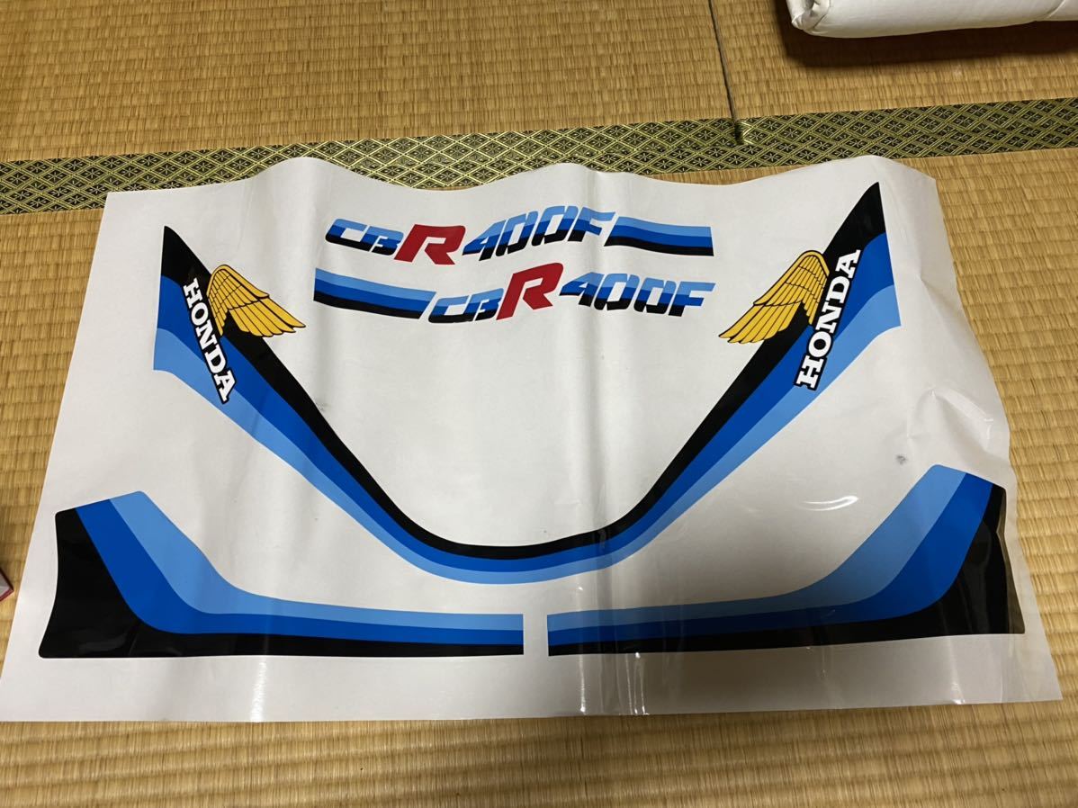 ホンダ　CBR400F 1型 純正タイプ ラインステッカー（白ベース用） 未使用　NC17