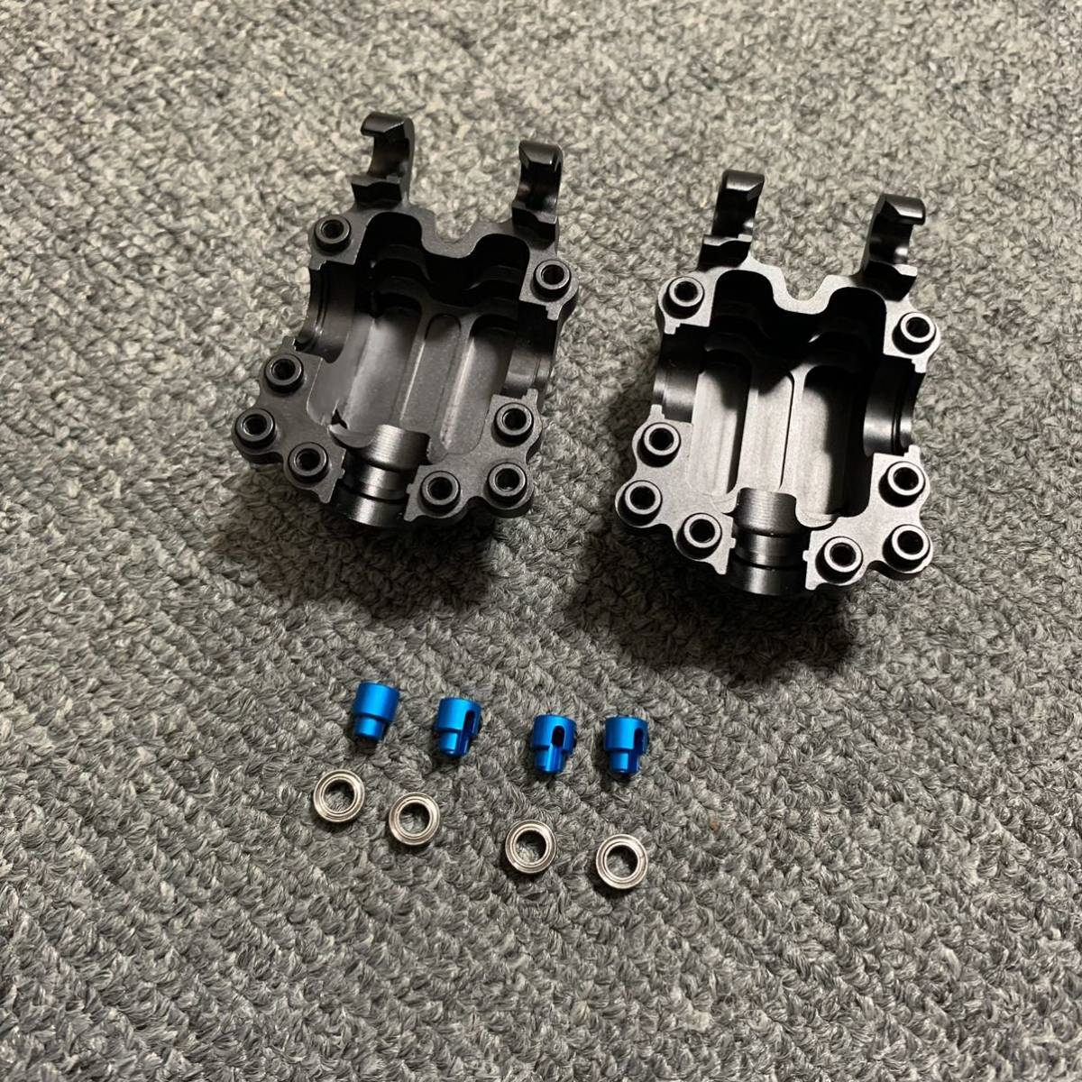 TAMIYA TB-05 アルミロワバルクヘッド 2個セット TB-05 アルミロワ
