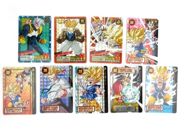 ♪バンダイ カードダス ドラゴンボールGT キラカード まとめて 9枚
