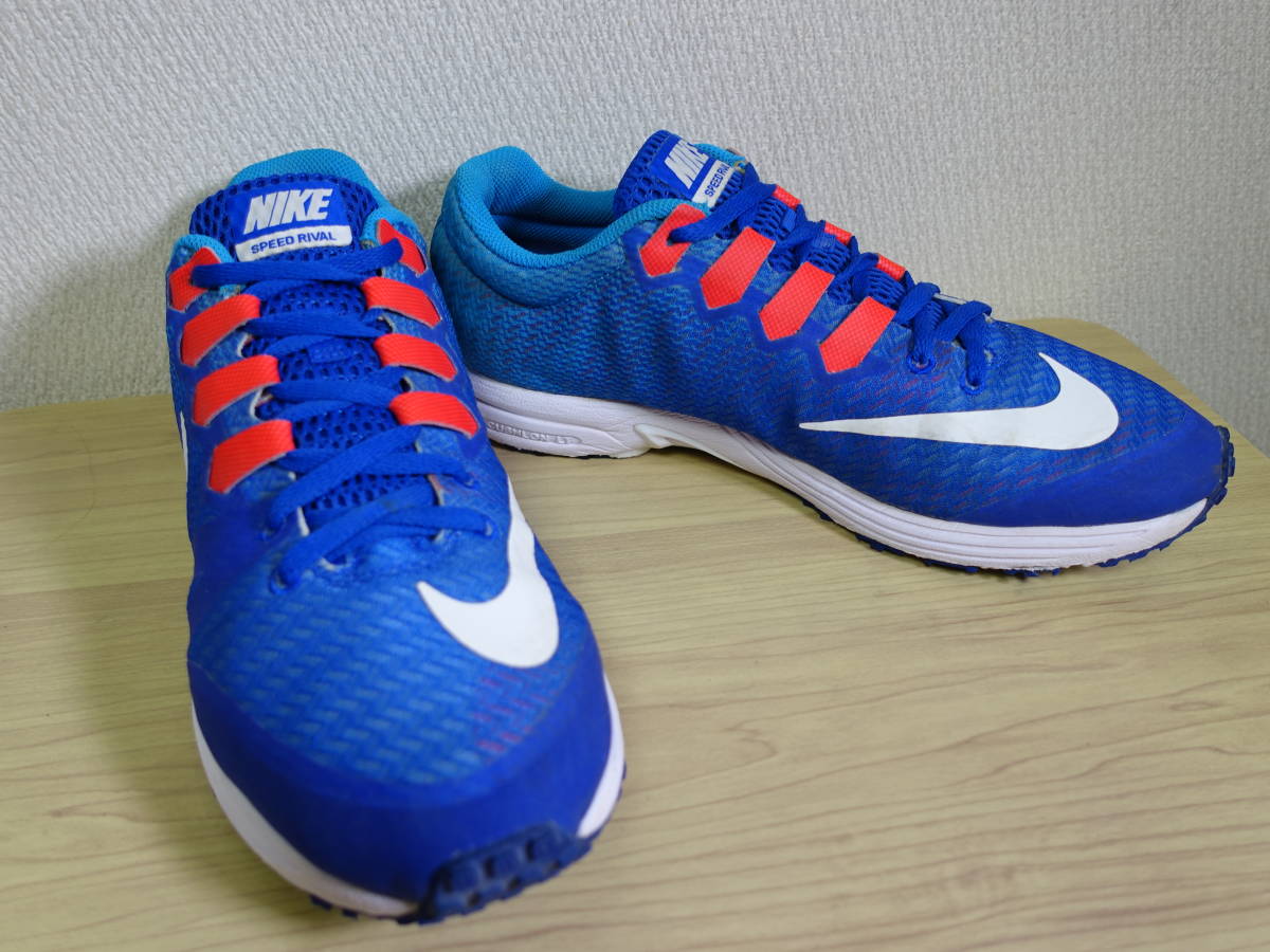 Nike ナイキ エア ズームスピードライバル5 1706 414 26 0cm スニーカー ブルー ランニング 26 0cm 売買されたオークション情報 Yahooの商品情報をアーカイブ公開 オークファン Aucfan Com