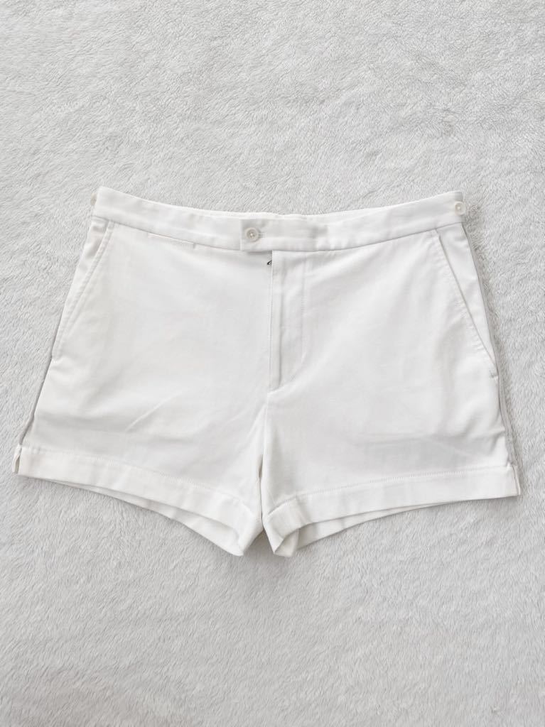 TOM FORD size50 イタリア製ショートパンツ ホワイト 白 トムフォード メンズ