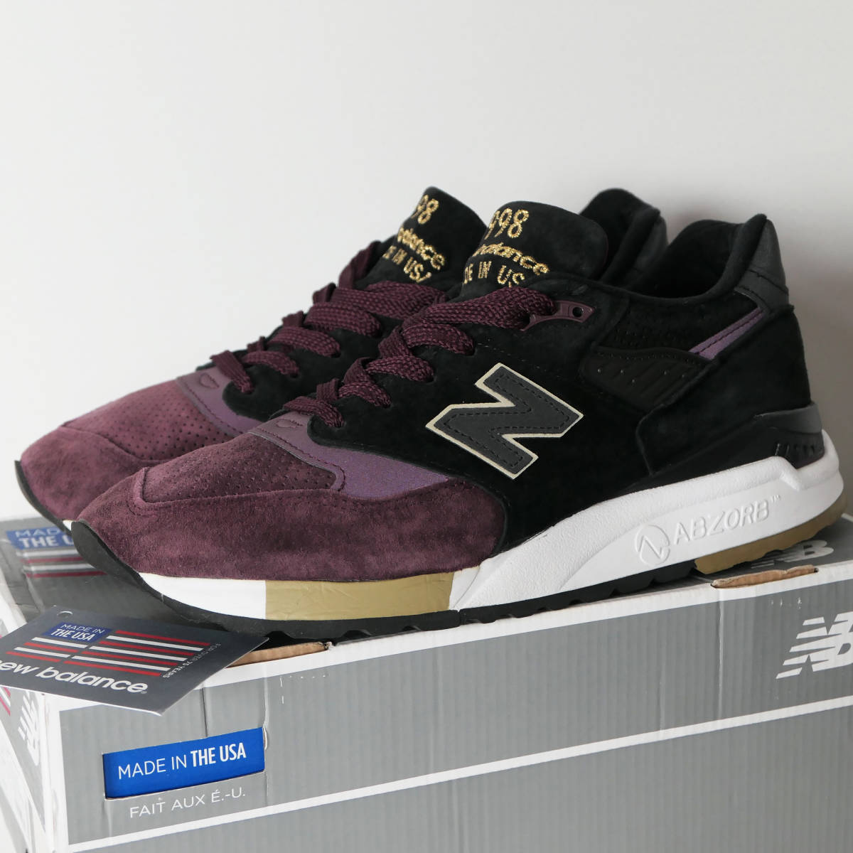 断捨離中】ニューヨークマラソンモデル☆New Balance M998 NYM☆27.5cm 
