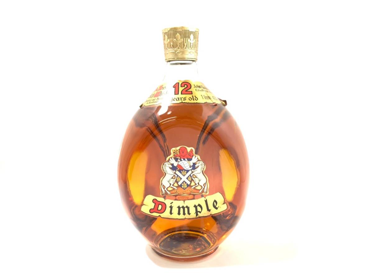3)【未開栓】スコッチウイスキー 3本おまとめ Dimple/ディンプル 12年