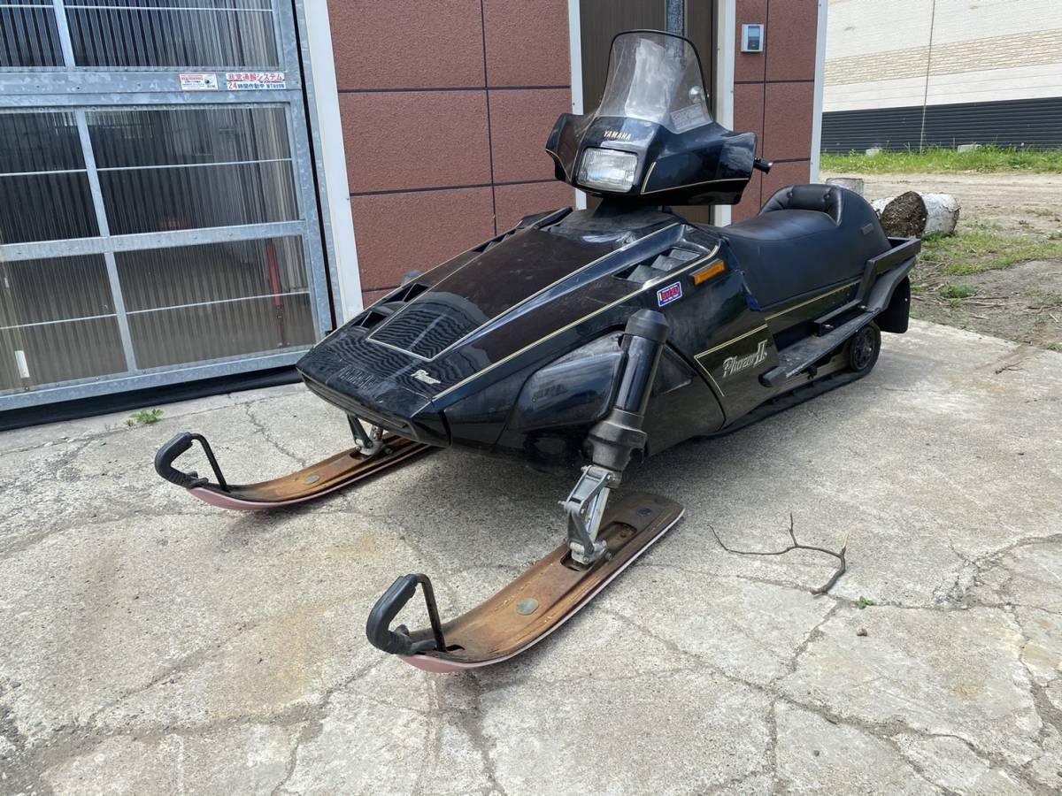 北海道☆札幌発★スノーモービル!ヤマハ!フェザー!PhazerⅡ!87H!セル付き!エンジン始動確認済み!売切り!陸送可!