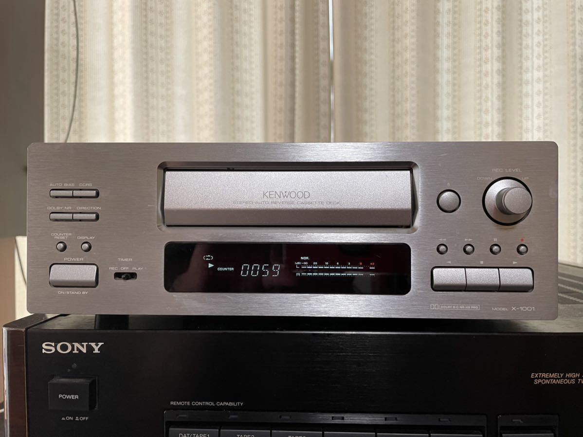 SONY TCS-600】 ☆動作良好☆ AUTO REVERSE ステレオ カセット
