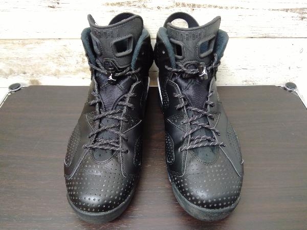 NIKE スニーカー AIR JORDAN 6 RETRO BLACK CAT 28.5cm 384664-020 ブラック系 ナイキ