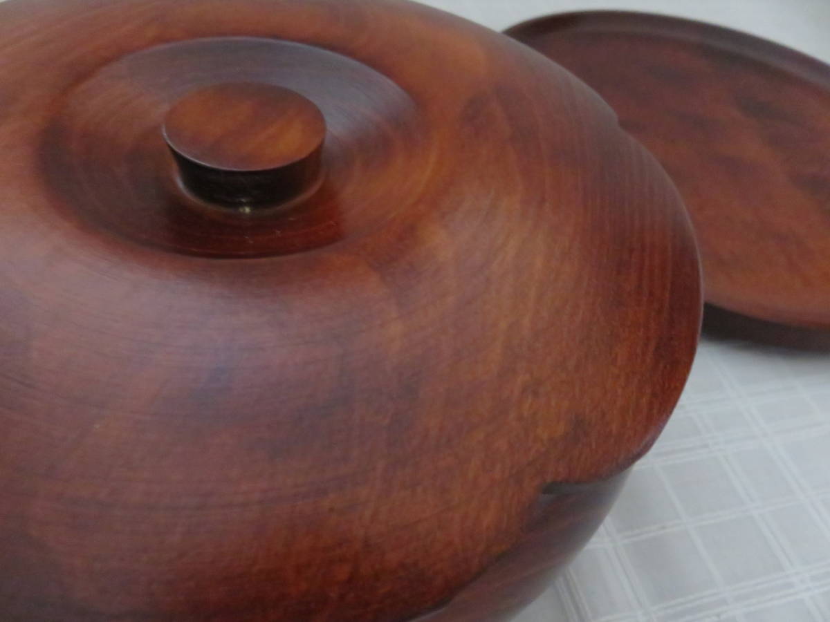 木製漆器 くり貫き 蓋付き菓子器 丸盆 花型 お盆 菓子入れ 来客 茶道具 昭和レトロ ちゃぶ台m24 菓子器 喰籠 売買されたオークション情報 Yahooの商品情報をアーカイブ公開 オークファン Aucfan Com