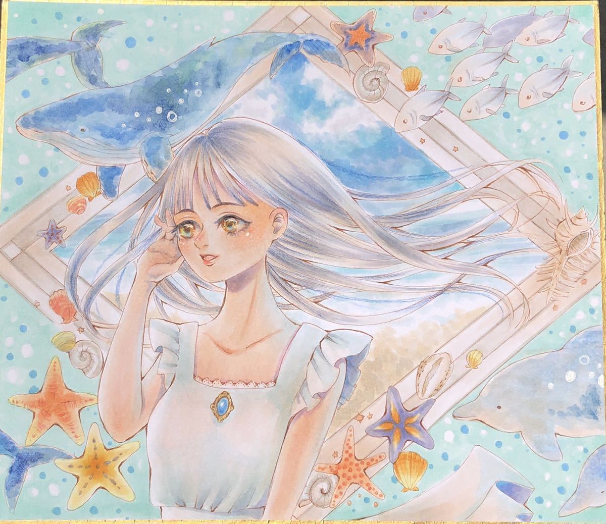 手描きイラスト オリジナル 凪 手描きイラスト 売買されたオークション情報 Yahooの商品情報をアーカイブ公開 オークファン Aucfan Com