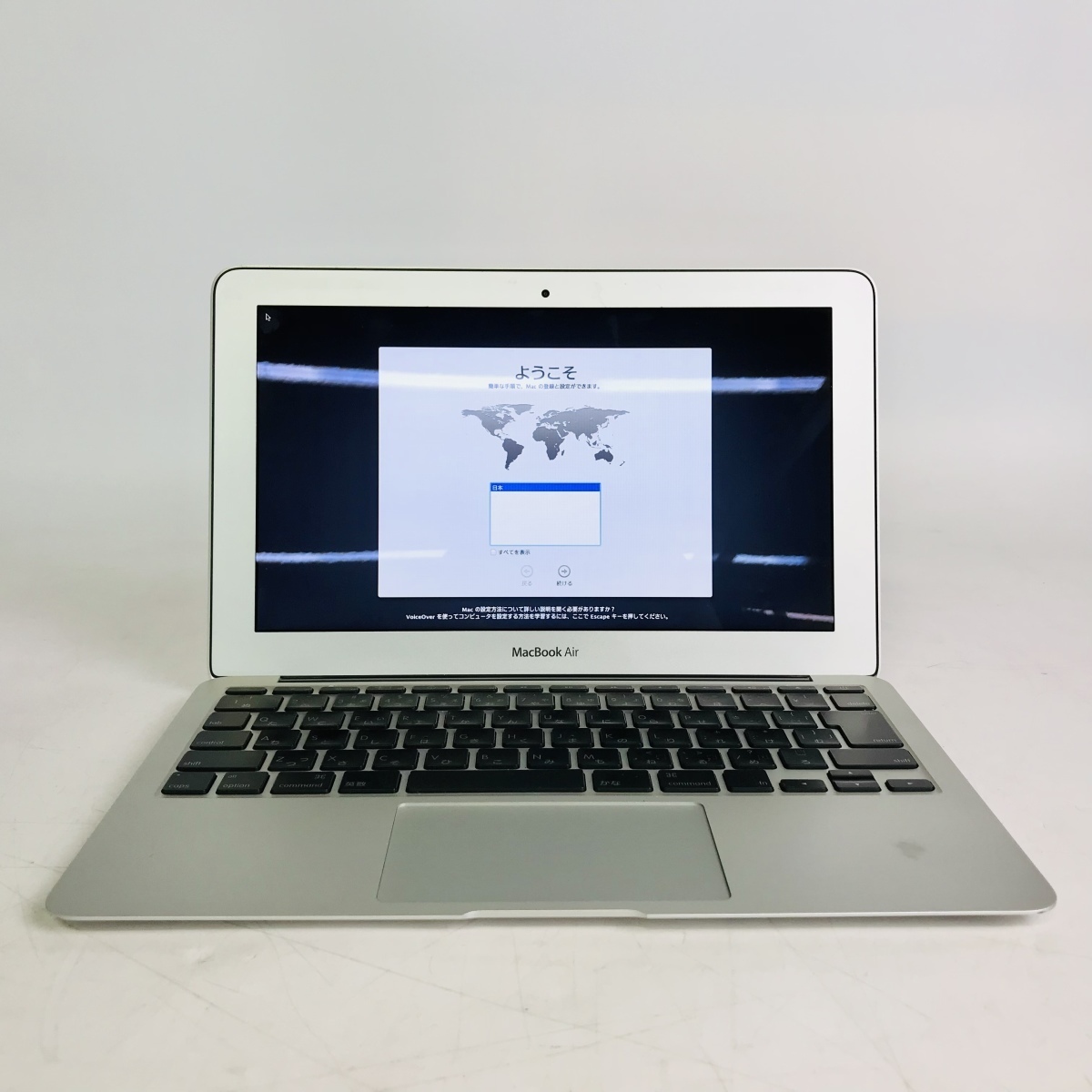 ジャンク MacBook Air 11インチ（Late 2010） Core 2 Duo 1.4GHz/4GB