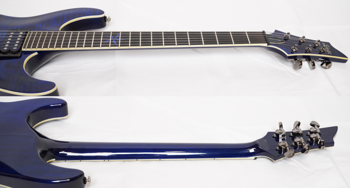 Schecter C-1 Guitar Exotic Electric Diamond series | eBay Research