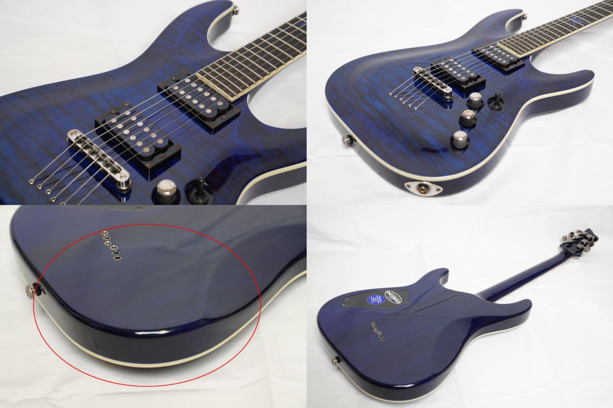 Schecter C-1 Guitar Exotic Electric Diamond series | eBay Research
