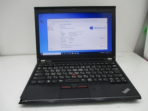 △Lenovo ThinkPad X230 2306A44 Core i5 3320M 2.6GHz 4GB 320GB 12.5インチ 1366×768 Windows10 Pro 64bit