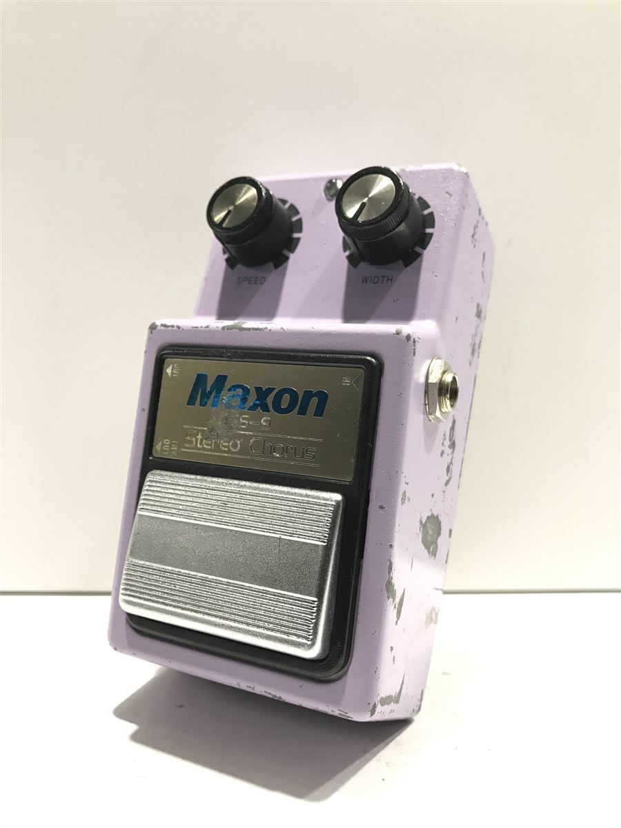 MAXON◆CS-9/エフェクター/コーラス/ブラックラベル/1982年製/DC9V-/PUP/本体のみ
