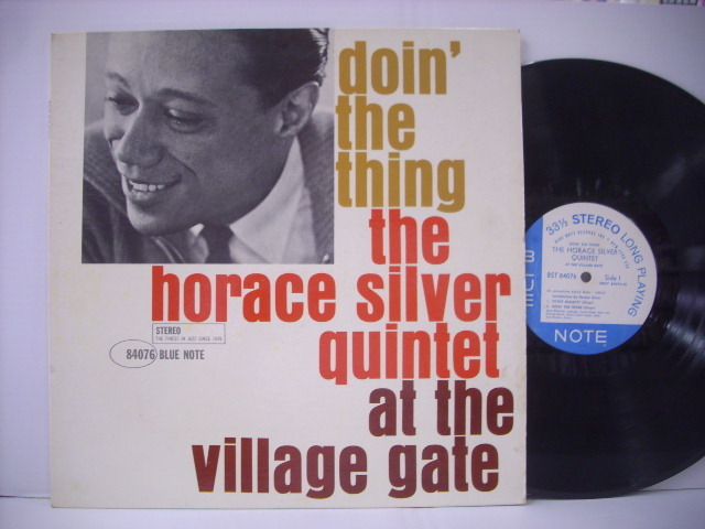 安い，爆買い □LP THE HORACE SILVER QUINTET &frasl; DOIN' THE THING