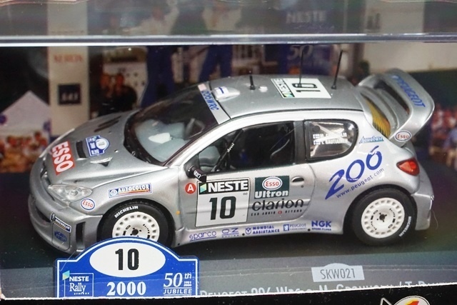 Swedish Rally 2000 M.Grönholm / T.Rautiainen Peugeot 206 WRC Winners