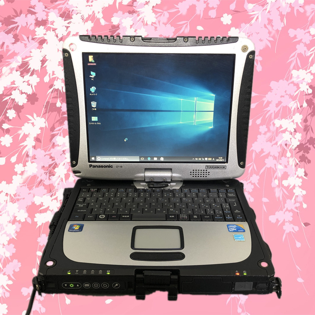 Panasonic 送料無料 10.4型 中古動作良品 CF-19RW1ADS Core タフブック 
