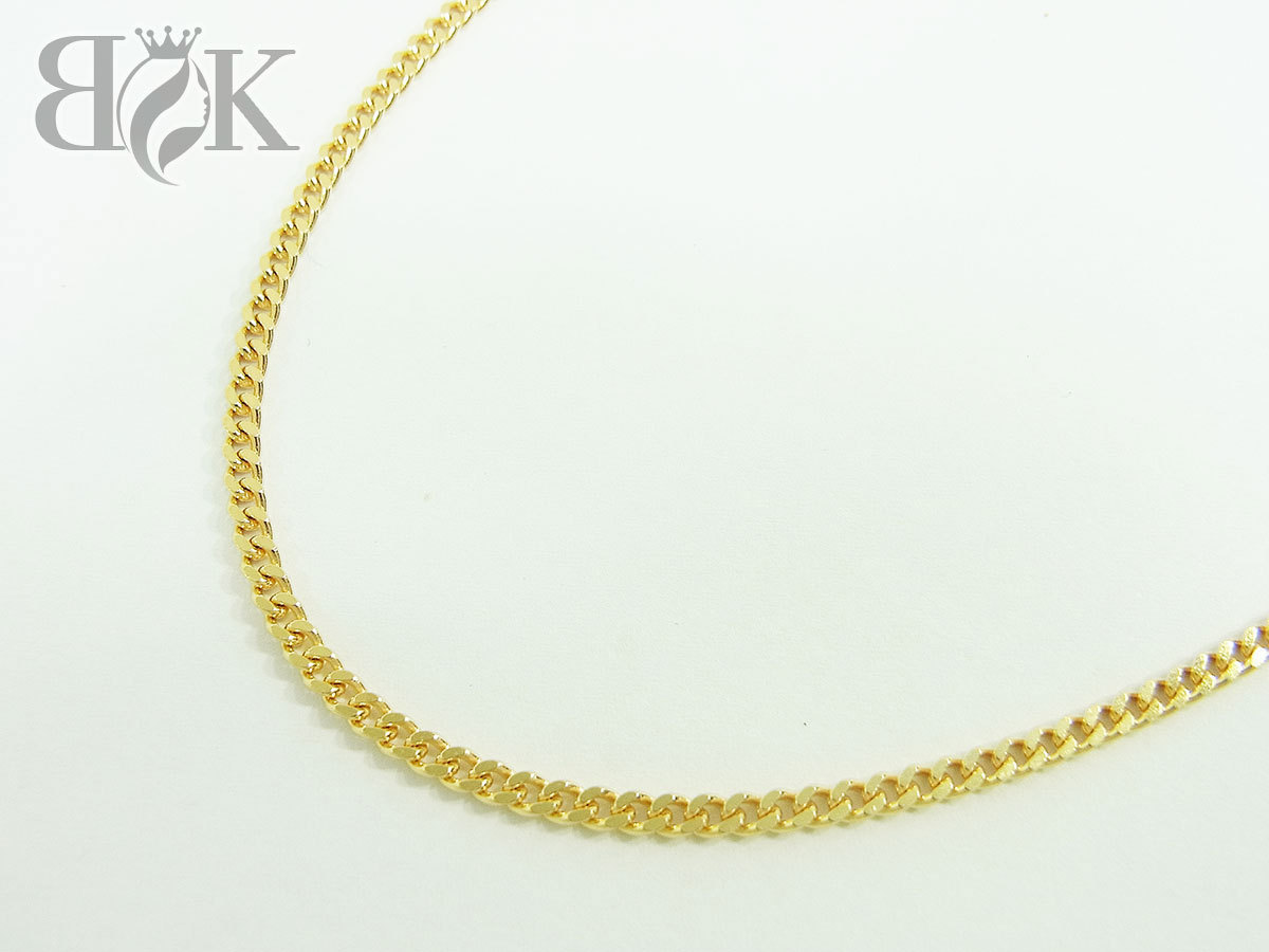 2面 喜平ネックレス K18 K18イエロー 40g ゴールド K18 喜平 2面 