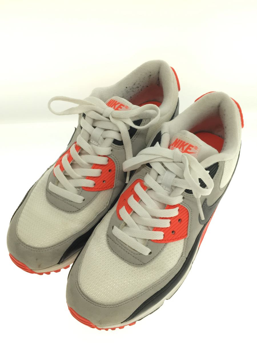 NIKE◇AIR MAX 90 OG/エアマックス90/レッド/725233-106/27cm/レッド