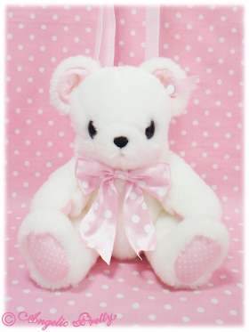 Angelic Pretty はにかみベアー ぬいぐるみポーチ toy parade (かばん 