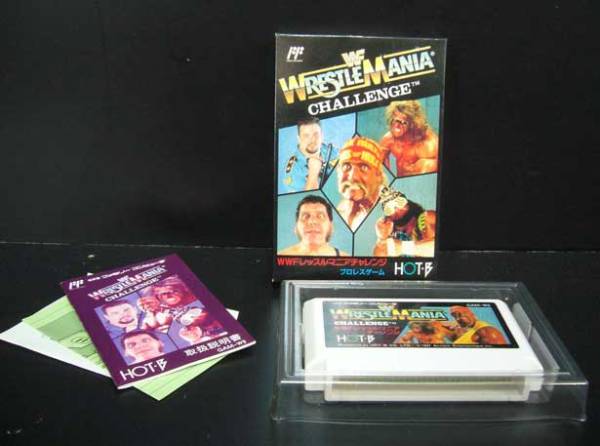 人気セール，送料無料 WWFマニアチャレンジ/プロレス/ファミコンカセット/1991年/(シミュレーション)｜売買されたオークション情報、yahooの商品情報をアーカイブ公開 - オークファン タイトル