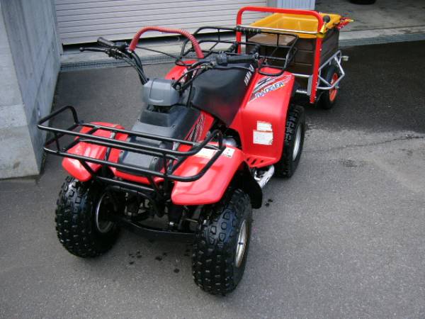 YAMAHA YF80 + トレーラー 四輪バギー 札幌発 北海道発(四輪バギー