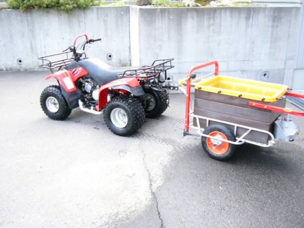 YAMAHA YF80 + トレーラー 四輪バギー 札幌発 北海道発(四輪バギー
