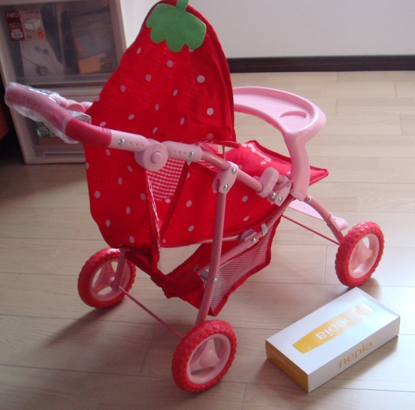 マザーガーデンうさもも 子供用ベビーカー(手押し車、カタカタ)｜売買