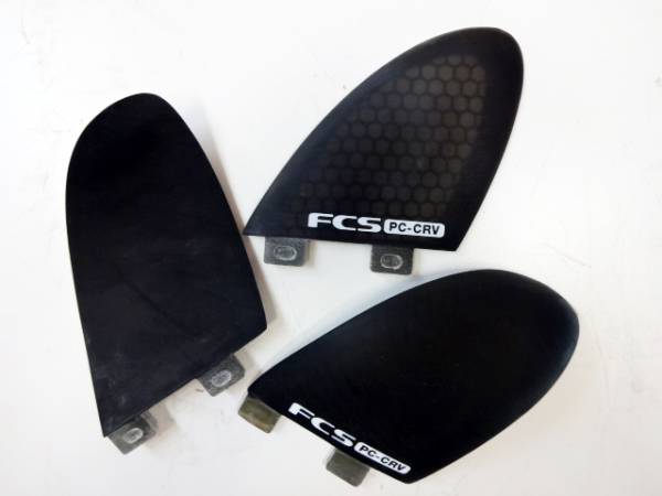 激レア　FCS  CRV  サイドセット　カーブフィン FCS フィン エフシーエス サーフィン FIN PC CRV カーブフィン(FCS