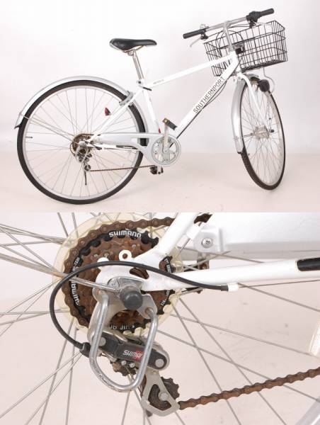 Y-E055 サザンポート KN276CR-GS 27インチ 6速 シティサイクル(27 