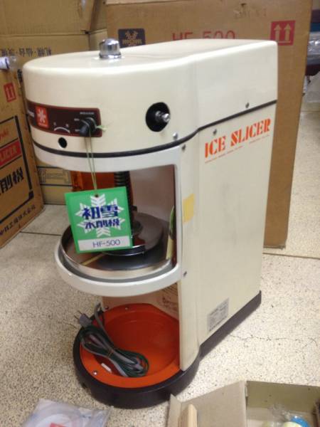 ☆　業務用電動かき氷機 初雪 HF-500 アイススライサー 　☆_1