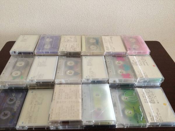 ☆使用済みカセットテープ まとめて50本 ジャンク品 350円から☆_1