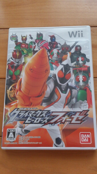 Wiiソフト仮面ライダークライマックスヒーローズフォーゼ/中古品_1