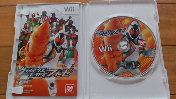 Wiiソフト仮面ライダークライマックスヒーローズフォーゼ/中古品_3
