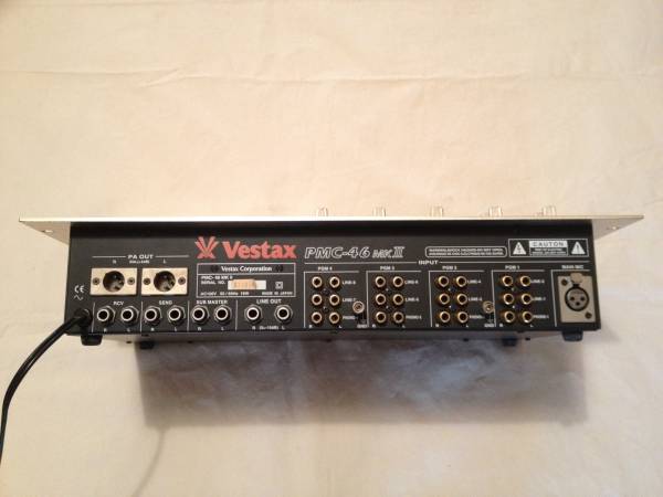 VESTAX PMC-46 MK2 ロータリーミキサー 中古(DJミキサー)｜売買された