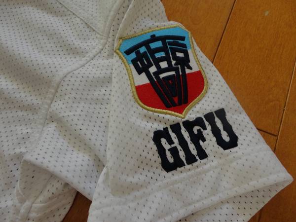 甲子園 高校野球 岐阜中京高校 ユニフォームシャツ (実使用、サイン