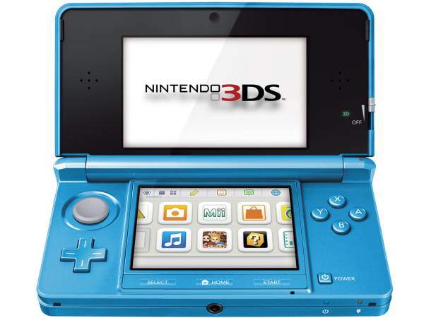即決！！ニンテンドー３DS本体　ライトブルー_2