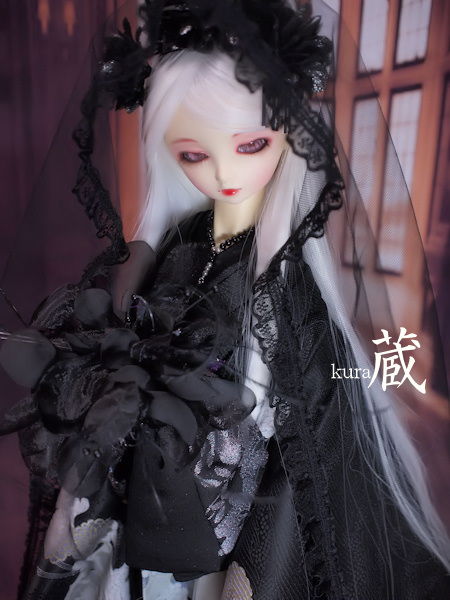 **蔵** SD～SD13少女着物 昔物語■*黒*細川ガラシャ■_1