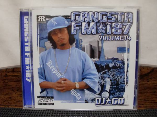 送料無料 DJ GO/Gangsta FM 187 Vol.14※帯付き(ラップ、ヒップホップ